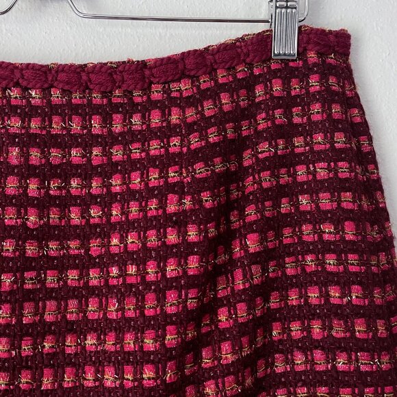 Tory Burch Victory Skirt Size 12 - Picture 4 of 15